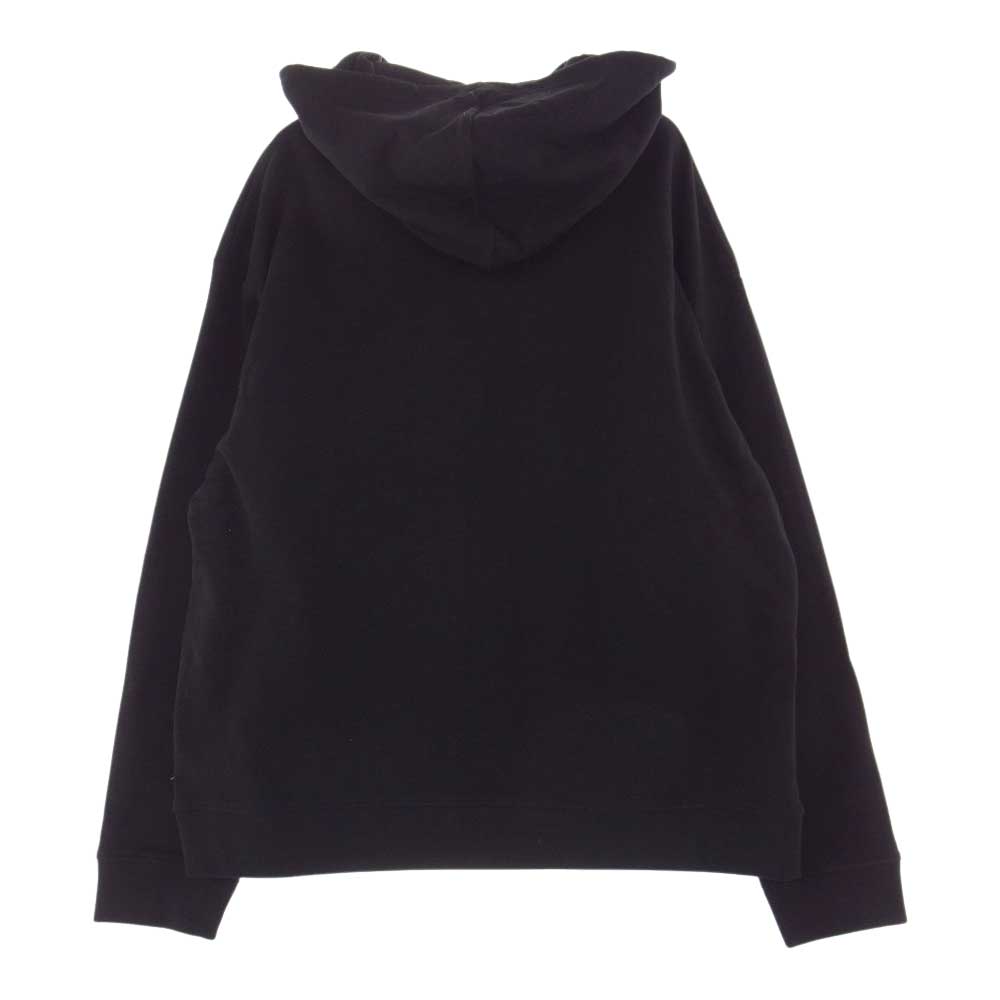 RAF SIMONS ラフシモンズ 21SS REGULAR FIT HOODIE RITES OF JOY パッチ デザイン プルオーバー パーカー ブラック系 S【美品】【中古】