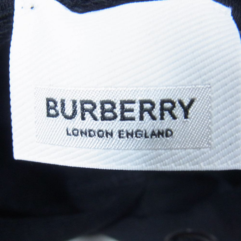 BURBERRY バーバリー 8024604 国内正規品 TB モノグラム ロゴ プルオーバー パーカー ブラック系 S【美品】【中古】