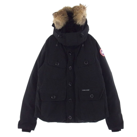 CANADA GOOSE カナダグース 2301JM グリフィンインターナショナル RUSSELL PARKA ラッセル ダウン パーカ ジャケット ブラック系 M【中古】