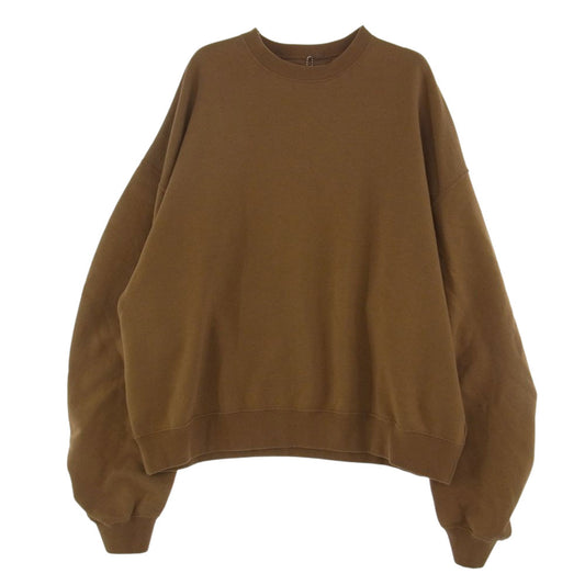 WHITE MOUNTAINEERING ホワイトマウンテニアリング WM2071515 GATHERED SLEEVES SWEATSHIRT ギャザード スリーブ スウェット ベージュ系 3【中古】