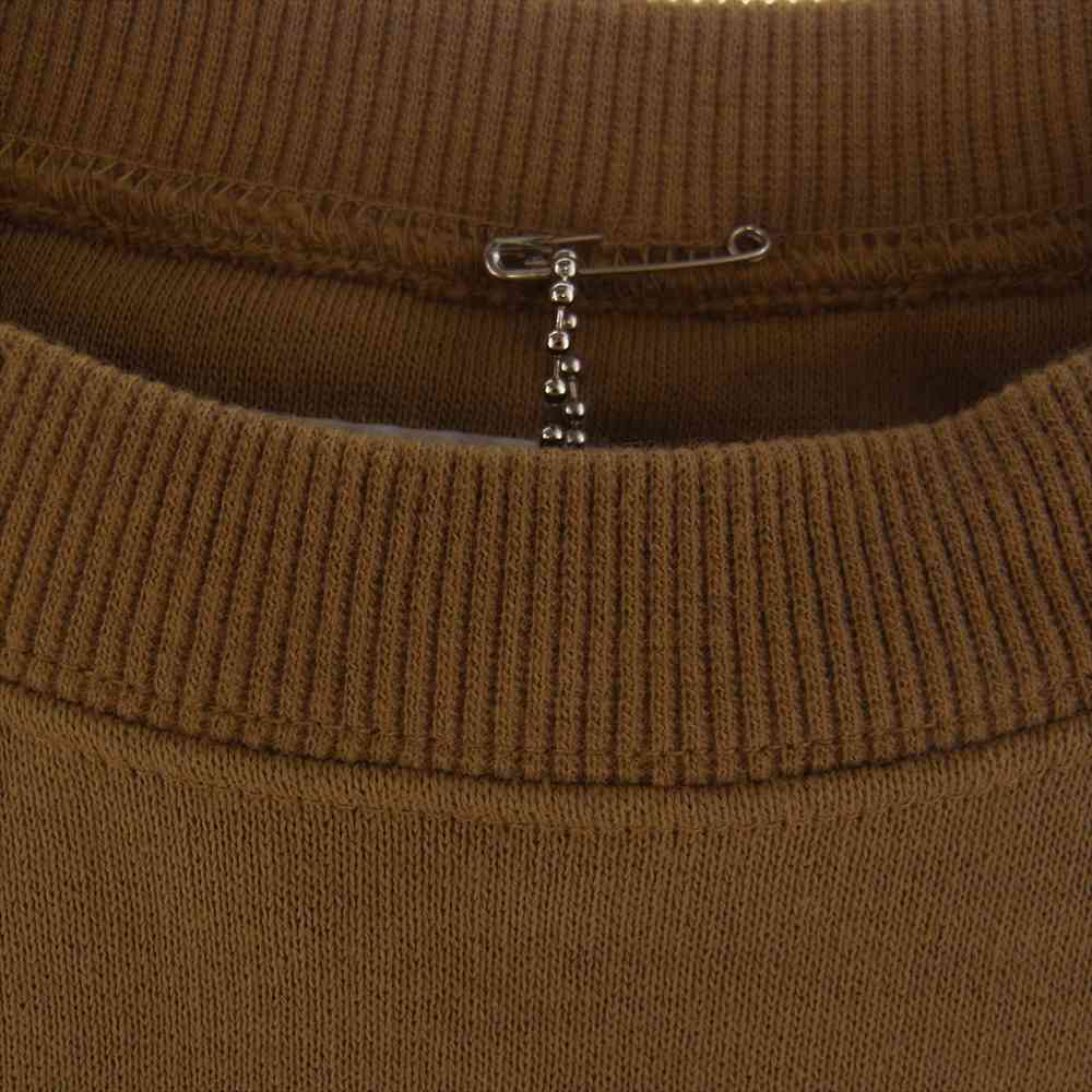 WHITE MOUNTAINEERING ホワイトマウンテニアリング WM2071515 GATHERED SLEEVES SWEATSHIRT ギャザード スリーブ スウェット ベージュ系 3【中古】