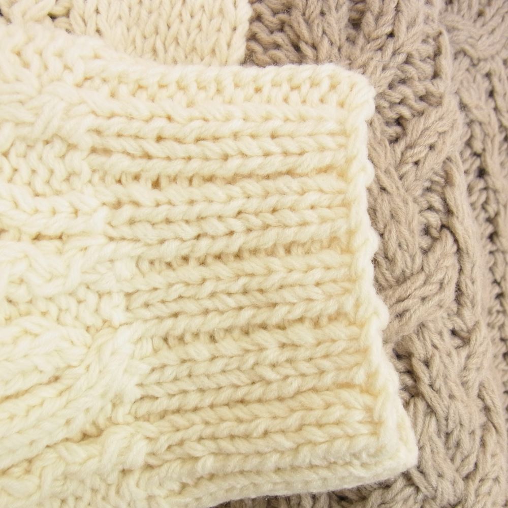 フォーサムワン 78000630 CB ARAN KNIT 2.0 ローゲージ ニット マルチカラー系 48【中古】