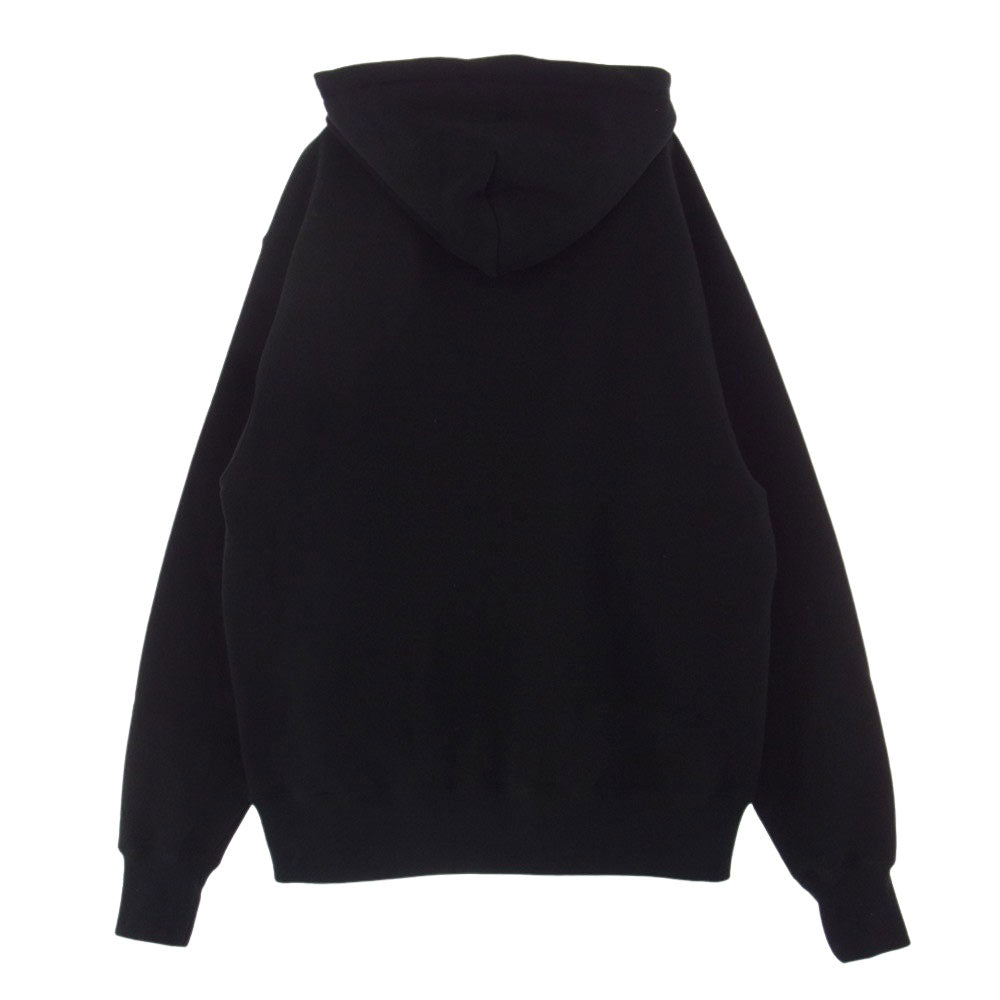 MINEDENIM マインデニム 2011-6001-99-L2 Lettered Print Hoodie プリント プルオーバー パーカー ブラック系 L【極上美品】【中古】