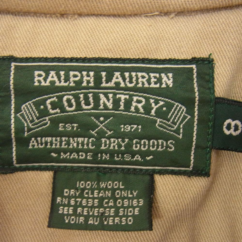 RALPH LAUREN ラルフローレン COUNTRY 90s ウール ネイティブ 長袖 シャツ マルチカラー系 8【中古】
