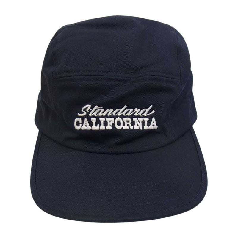 STANDARD CALIFORNIA スタンダードカリフォルニア SD Twill Logo Camp Cap ツイル ロゴ キャンプ キャップ ネイビー系【中古】