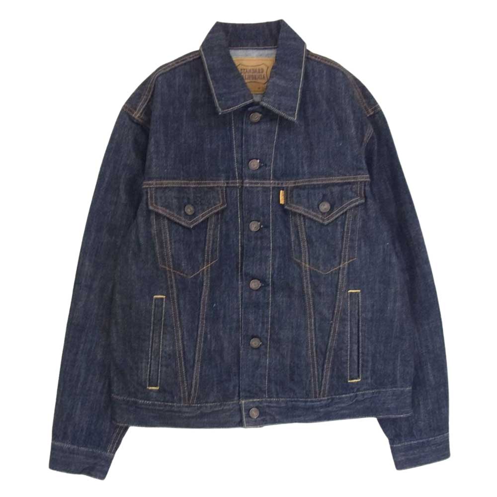 STANDARD CALIFORNIA スタンダードカリフォルニア SD Denim Jacket S957 3rdタイプ デニム ジャケット インディゴ インディゴブルー系 38【美品】【中古】