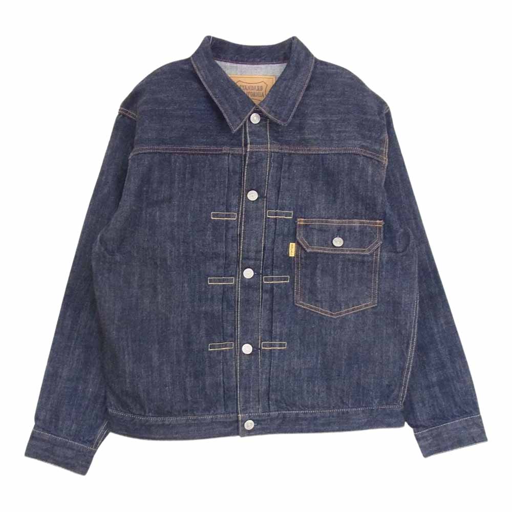 STANDARD CALIFORNIA スタンダードカリフォルニア SD Denim Jacket S996 1stタイプ デニム ジャケット インディゴ インディゴブルー系 38【美品】【中古】