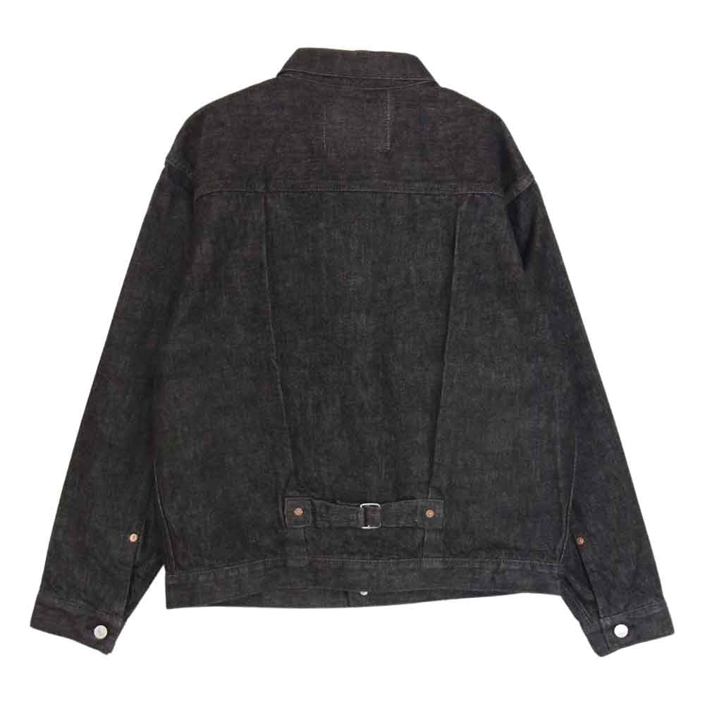 STANDARD CALIFORNIA スタンダードカリフォルニア SD Denim Jacket S996 1stタイプ デニム ジャケット ブラック ブラック系 38【美品】【中古】