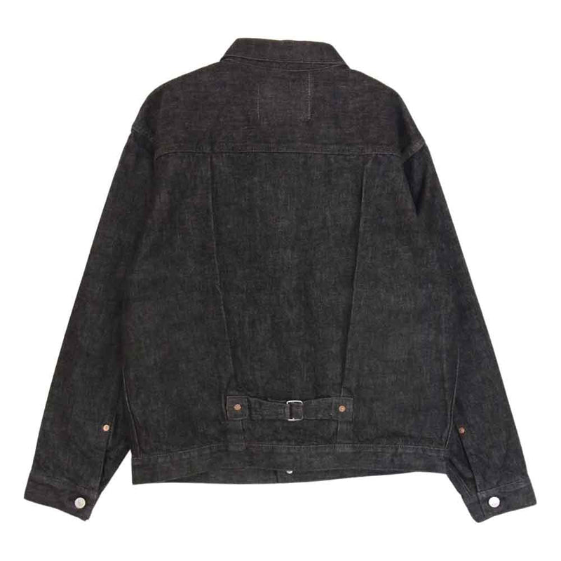 STANDARD CALIFORNIA スタンダードカリフォルニア SD Denim Jacket S996 1stタイプ デニム ジャケット ブラック ブラック系 38【美品】【中古】