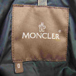 MONCLER モンクレール 茶タグ ダウン ショート コート ジャケット ブラック系【中古】
