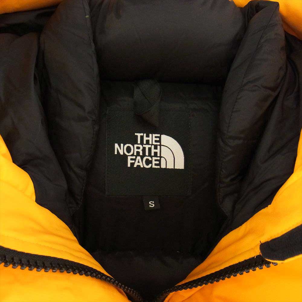 THE NORTH FACE ノースフェイス ND91950 Baltro Light Jacket バルトロ ライト ダウン ジャケット イエロー系 オレンジ系 ブラック系 S【新古品】【未使用】【中古】