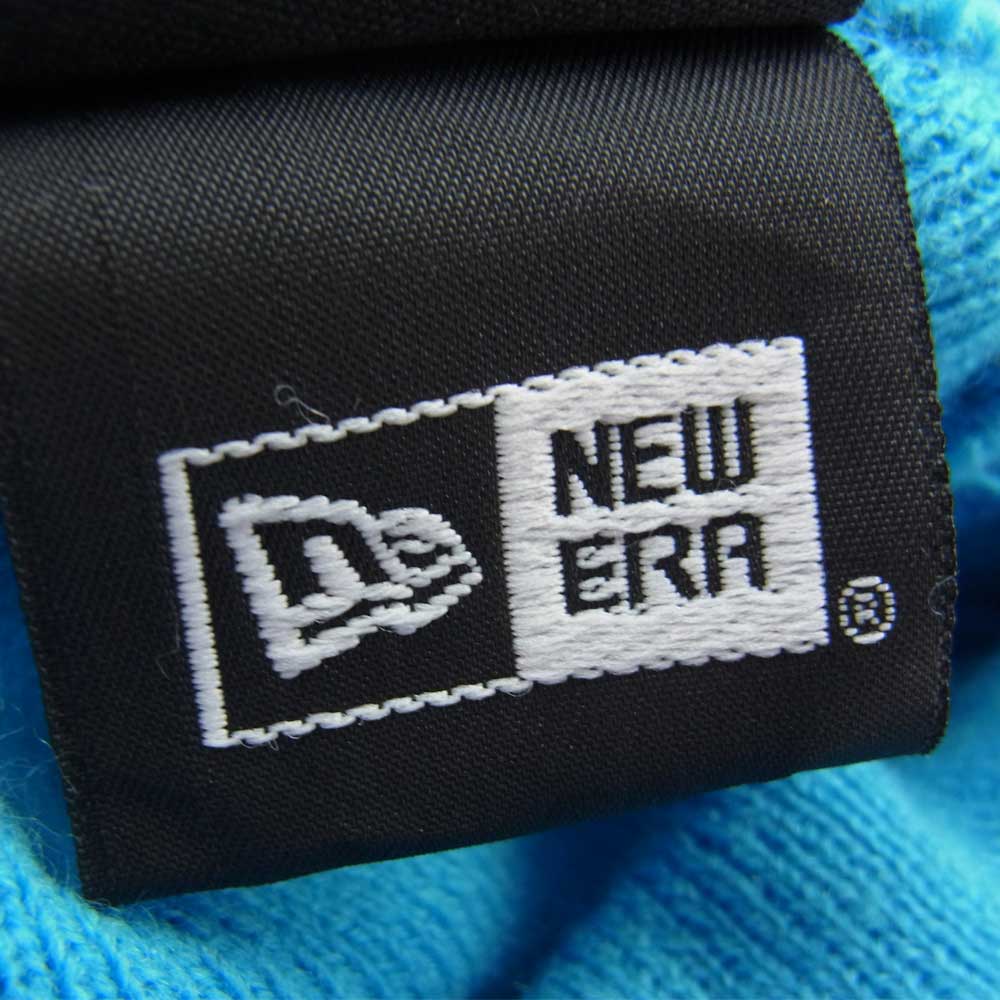 Supreme シュプリーム 18FW New Era Box Logo Beanie ニット キャップ ビーニー  ライトブルー系【中古】