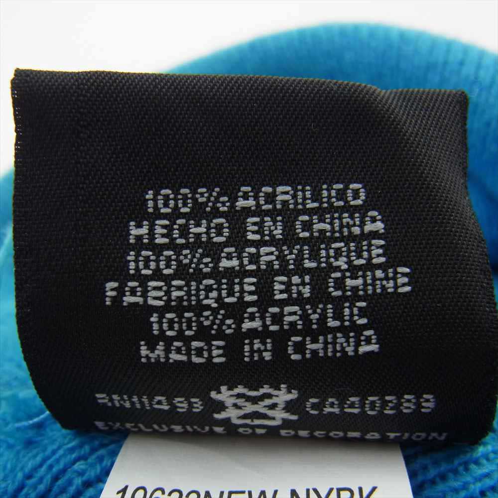 Supreme シュプリーム 18FW New Era Box Logo Beanie ニット キャップ ビーニー  ライトブルー系【中古】