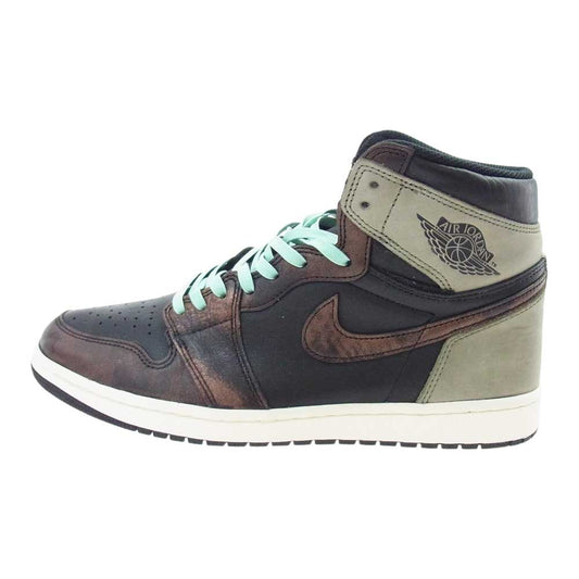 NIKE AIR JORDAN ナイキ ジョーダン 555088-033 AIR JORDAN 1 HIGH OG RUST SHADOW エアジョーダン 1 OG シャドウ スニーカー  ブラック系 28.5cm【美品】【中古】