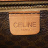 CELINE セリーヌ オールド 2Way マカダム ボストン ショルダー バッグ ブラウン系【中古】
