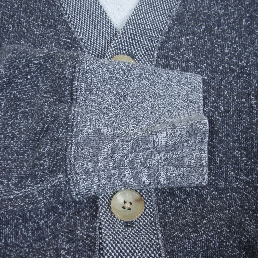 LOOPWHEELER ループウィラー ゴマシオ 吊り 裏毛 カーディガン グレー