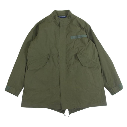 DESCENDANT ディセンダント CRIKET NYCO JACKET フィッシュテール ジャケット カーキ系 2【中古】