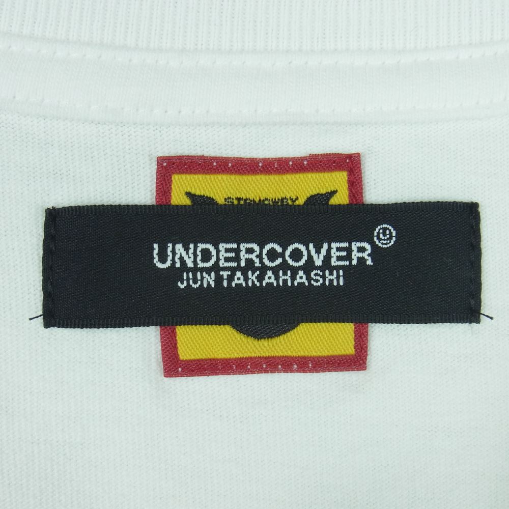 UNDERCOVER アンダーカバー XX24CS002 HUMANMADE ヒューマンメイド LAST ORGY2 L/S T-SHIRT ラストオージー プリント 長袖 Tシャツ ホワイト系 XXL【新古品】【未使用】【中古】