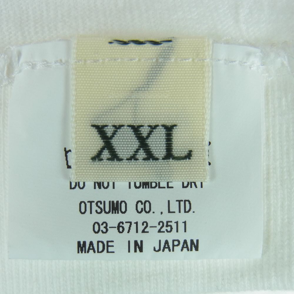 UNDERCOVER アンダーカバー XX24CS002 HUMANMADE ヒューマンメイド LAST ORGY2 L/S T-SHIRT ラストオージー プリント 長袖 Tシャツ ホワイト系 XXL【新古品】【未使用】【中古】