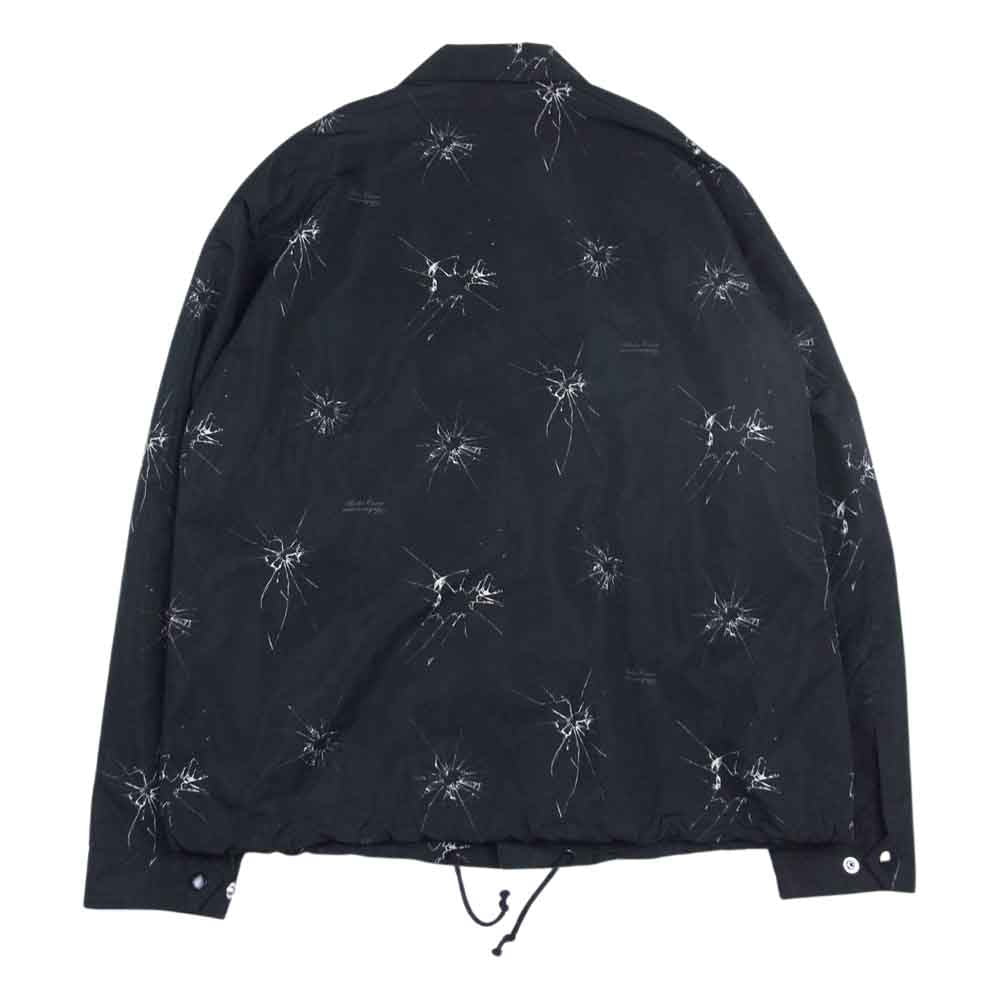 UNDERCOVER アンダーカバー 20SS UCY9202-1 CRACK 総柄 コーチ ナイロン ジャケット ブラック系 3【美品】【中古】