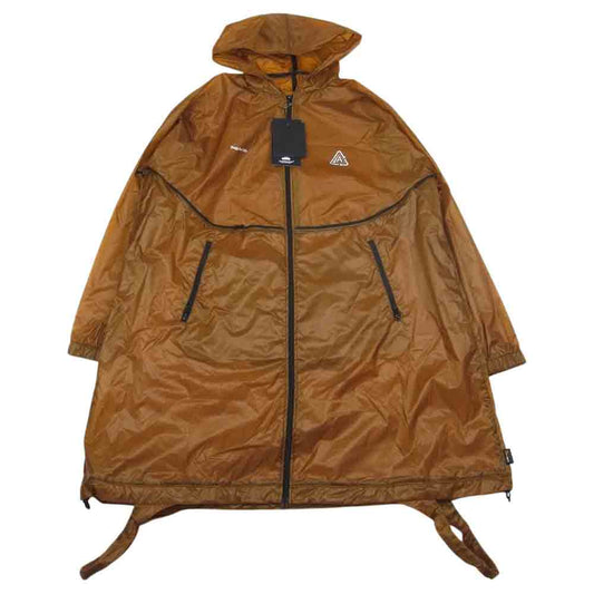 UNDERCOVER アンダーカバー 22SS UC1B4303 eco bag hooded coat エコバッグ フーデッド コート ライトブラウン系 2【美品】【中古】