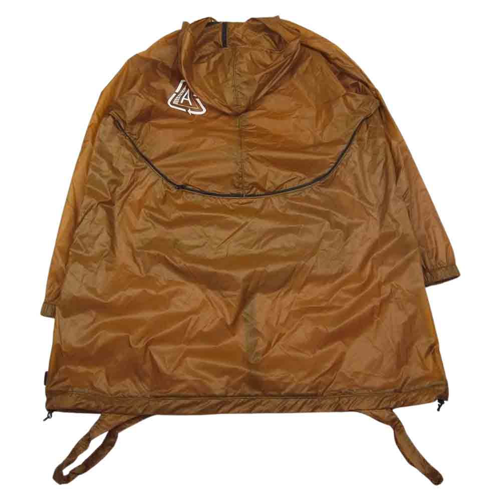 UNDERCOVER アンダーカバー 22SS UC1B4303 eco bag hooded coat エコバッグ フーデッド コート ライトブラウン系 2【美品】【中古】