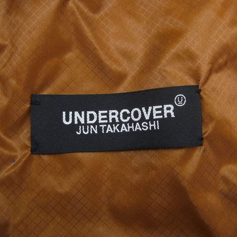 UNDERCOVER アンダーカバー 22SS UC1B4303 eco bag hooded coat エコバッグ フーデッド コート ライトブラウン系 2【美品】【中古】