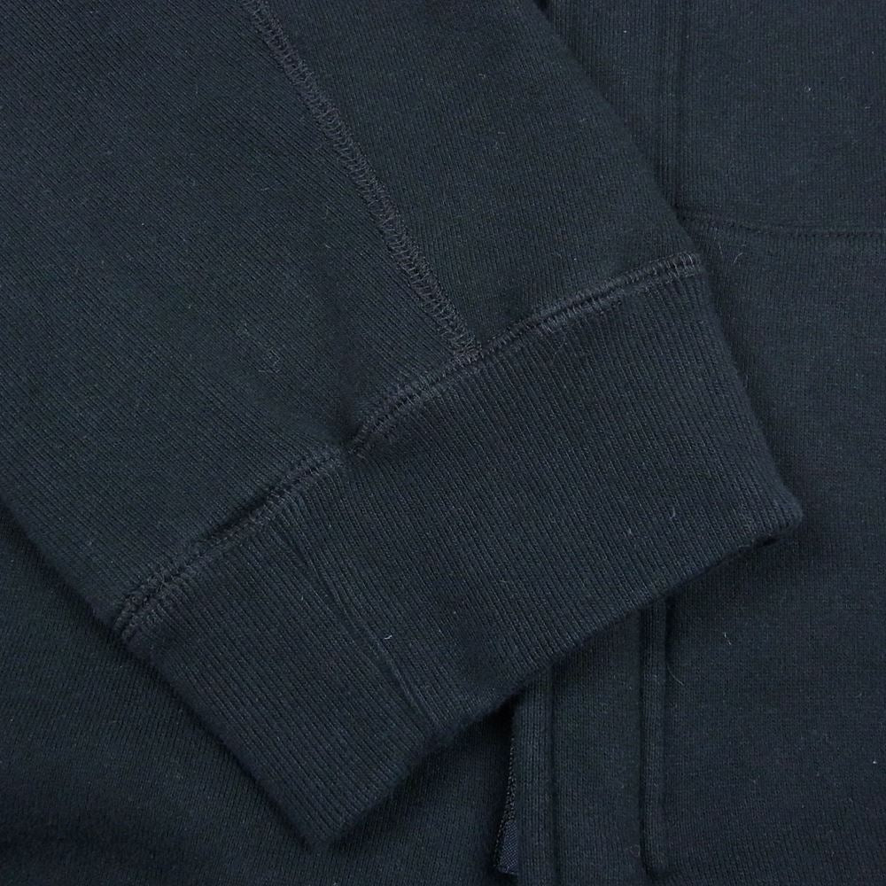 UNDERCOVER アンダーカバー 21AW UC2A4102-1 ビキモウウラケ フード付 ラペル Pe 切替 ジップ スウェット ジャケット ブラック系 4【中古】