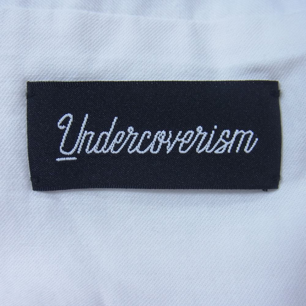 UNDERCOVER アンダーカバー 21AW UI2A4301-2 Undercoverism アンダーカバーイズム サイドスリット カットオフ ステンカラーコート パープル系 3【美品】【中古】