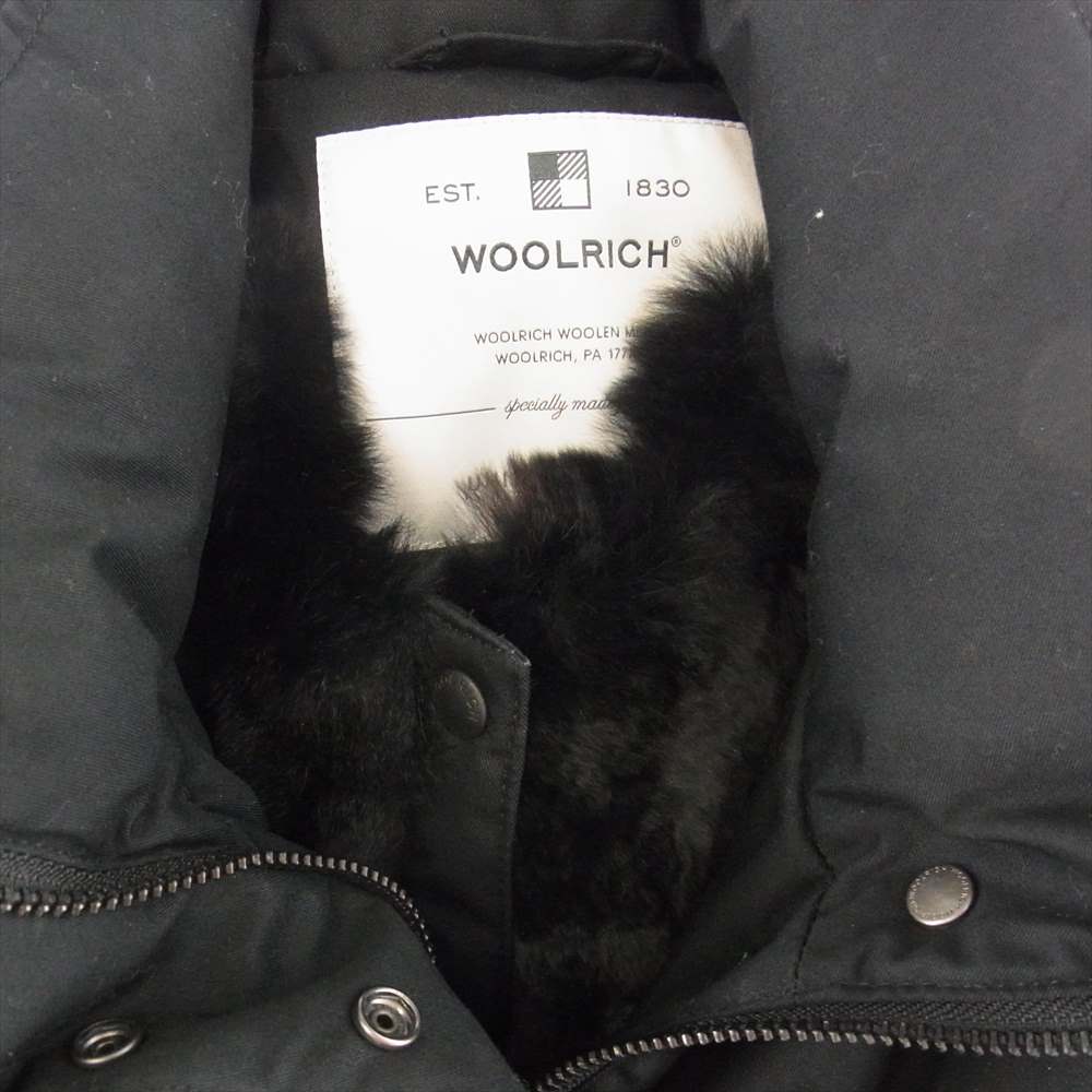 WOOLRICH ウールリッチ WWCPS2862 UNITED ARROWS ユナイテッドアローズ 別注 COCOON コクーン ダウンコート ダウンジャケット ブラック系 XS【中古】