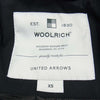WOOLRICH ウールリッチ WWCPS2862 UNITED ARROWS ユナイテッドアローズ 別注 COCOON コクーン ダウンコート ダウンジャケット ブラック系 XS【中古】