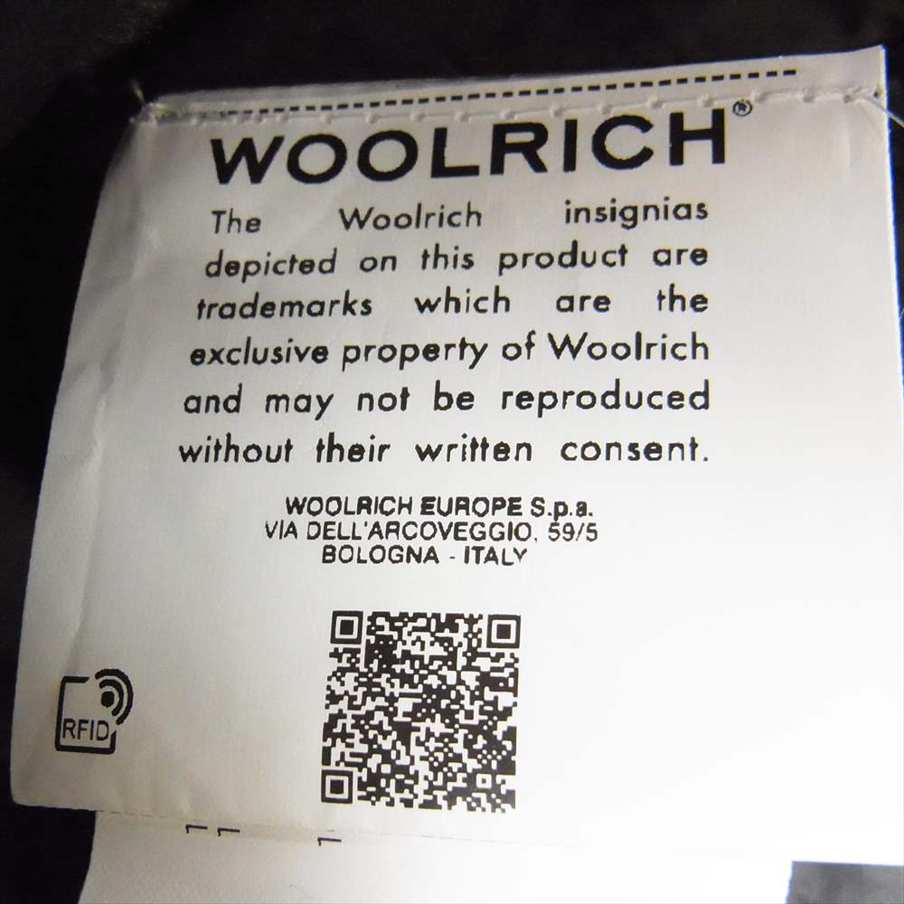 WOOLRICH ウールリッチ WWCPS2862 UNITED ARROWS ユナイテッドアローズ 別注 COCOON コクーン ダウンコート ダウンジャケット ブラック系 XS【中古】