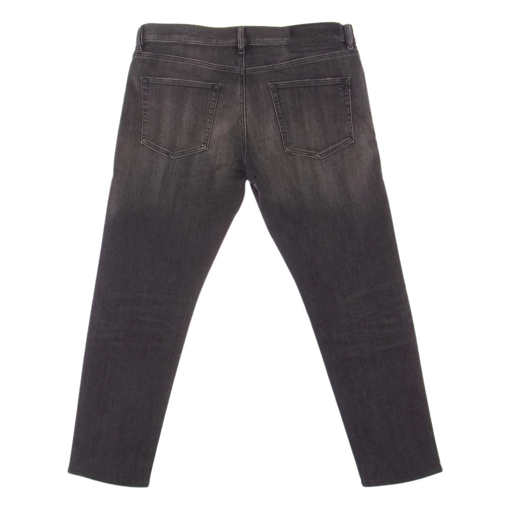 DIESEL ディーゼル D-STRUKT-T JOGG JEANS SWEAT PANTS ジョグジーンズ ディストラクト クラッシュ加工 スウェット デニムパンツ ブラック系 36【中古】