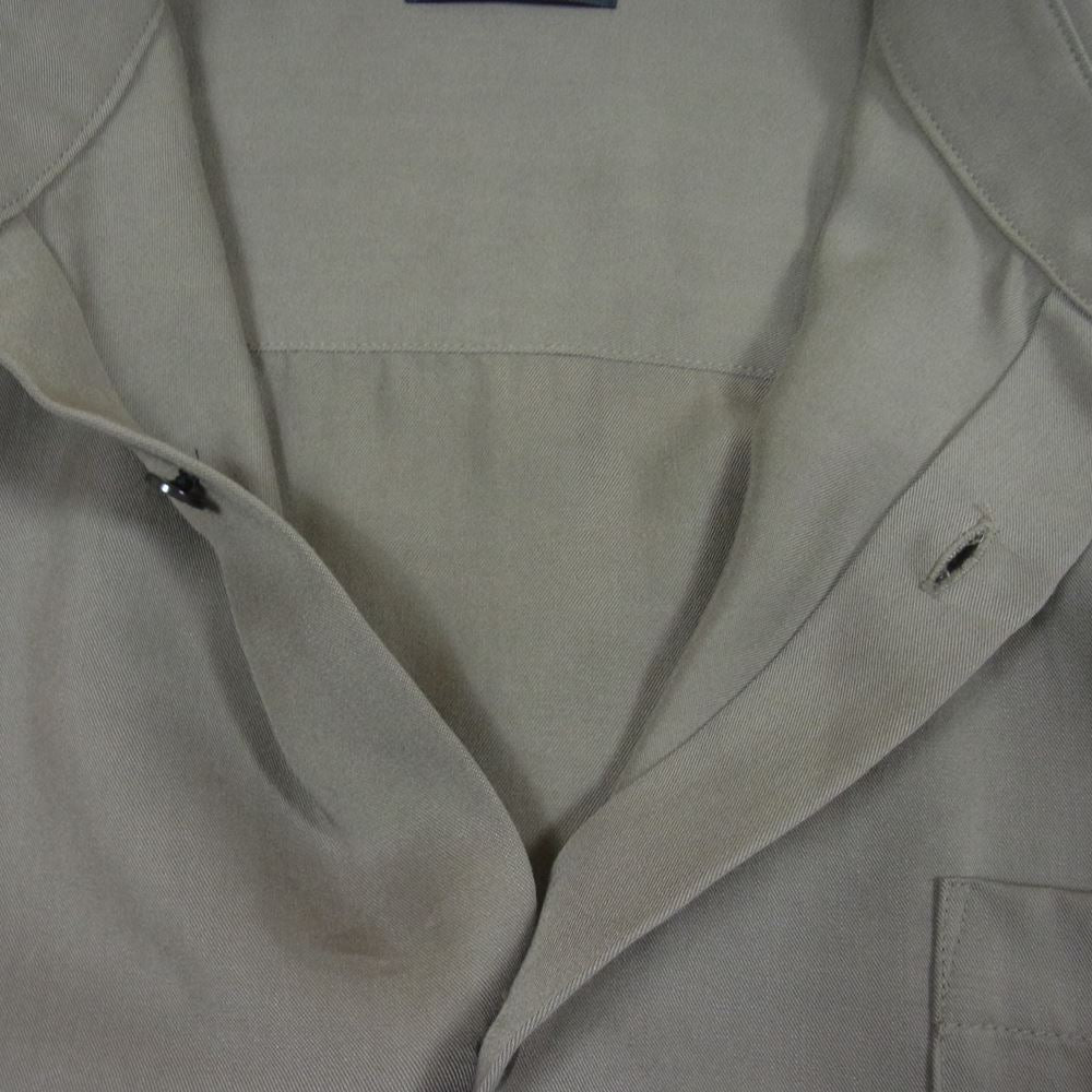 UNDERCOVER アンダーカバー 22AW UI2B4403 UNDERCOVERISM アンダーカバイズム 変形ポケット レーヨン100％ 長袖 シャツ カーキ系 4【中古】