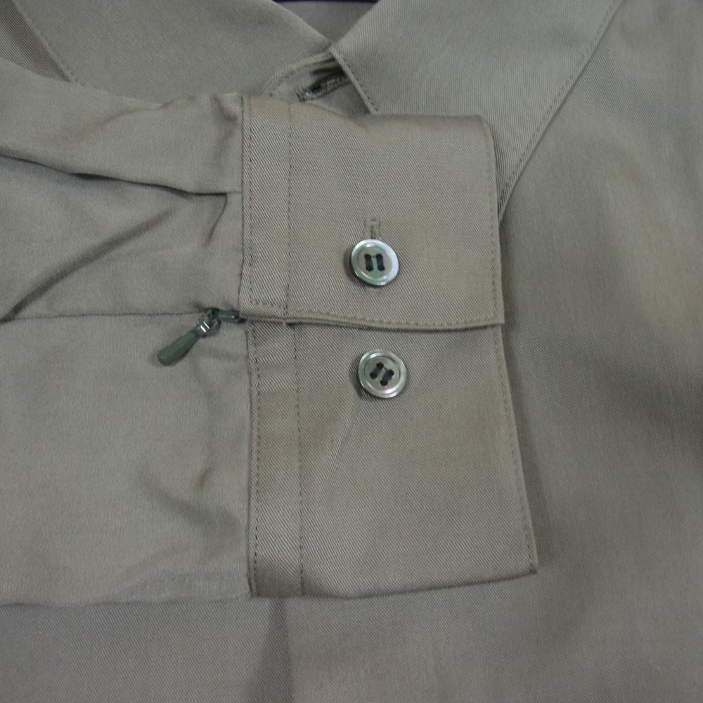 UNDERCOVER アンダーカバー 22AW UI2B4403 UNDERCOVERISM アンダーカバイズム 変形ポケット レーヨン100％ 長袖 シャツ カーキ系 4【中古】
