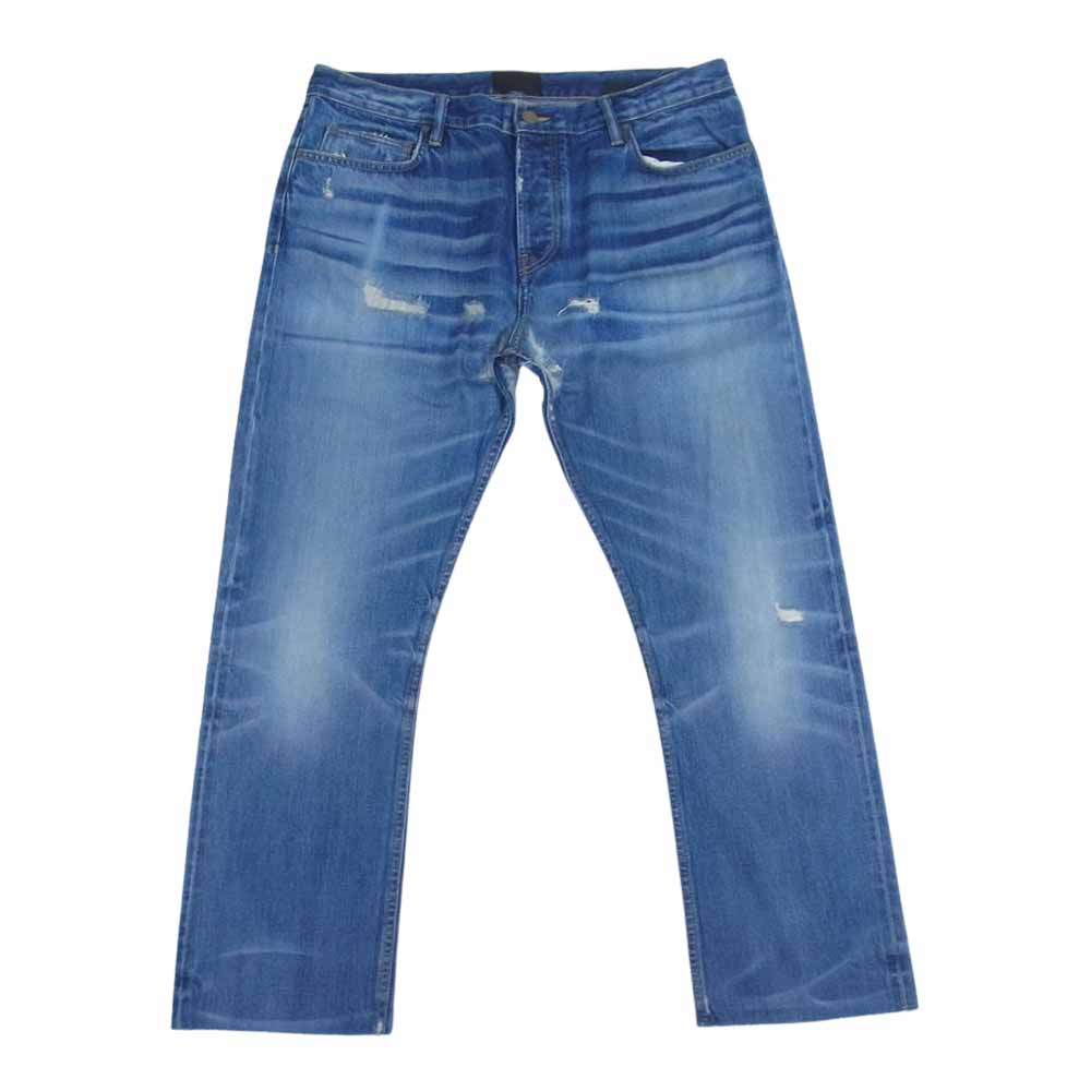 FEAR OF GOD フィアオブゴッド FG-40-015 HWD 7TH COLLECTION DENIM Vintage Jeans INDIGO VINTAGE WASH カットオフ ヴィンテージウォッシュ加工 デニムパンツ ジーンズ インディゴブルー系 36【中古】