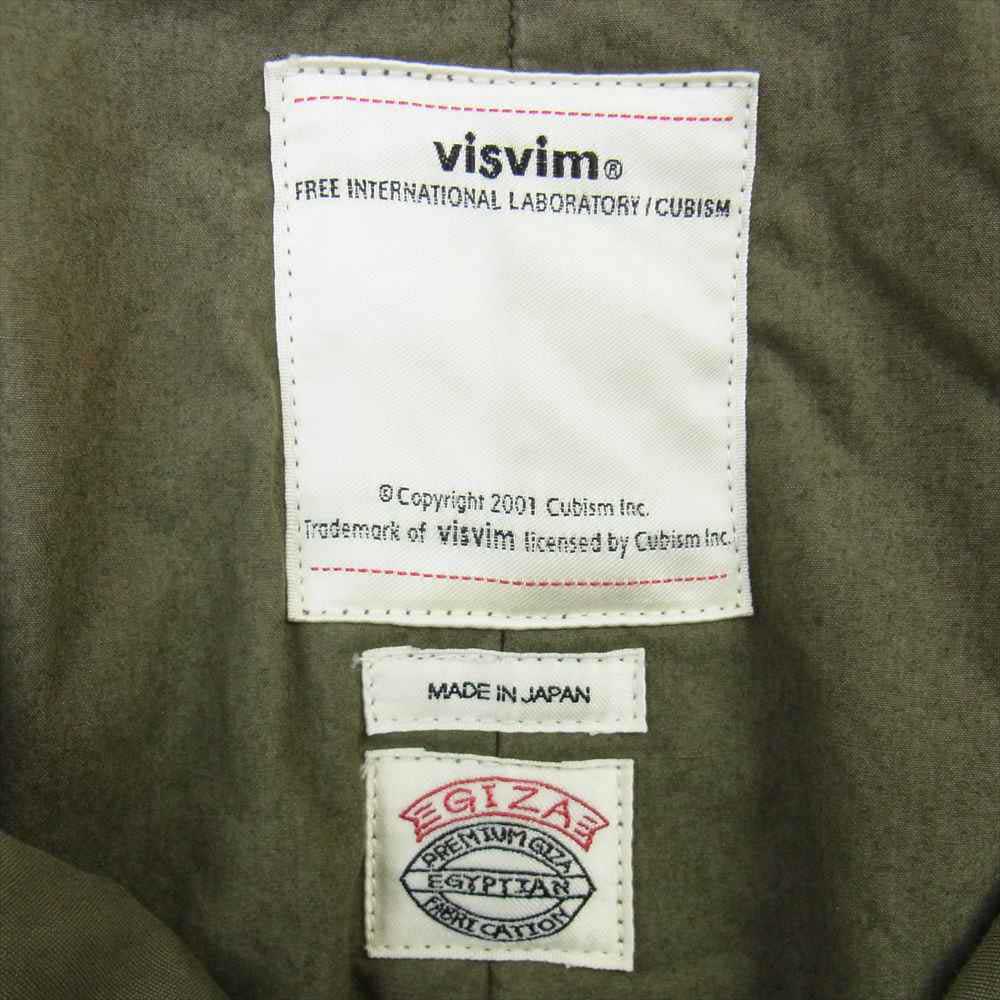 VISVIM ビズビム 18SS 118105013024 M-65 BICKLE ビックル ミリタリー ジャケット カーキ系 3【中古】