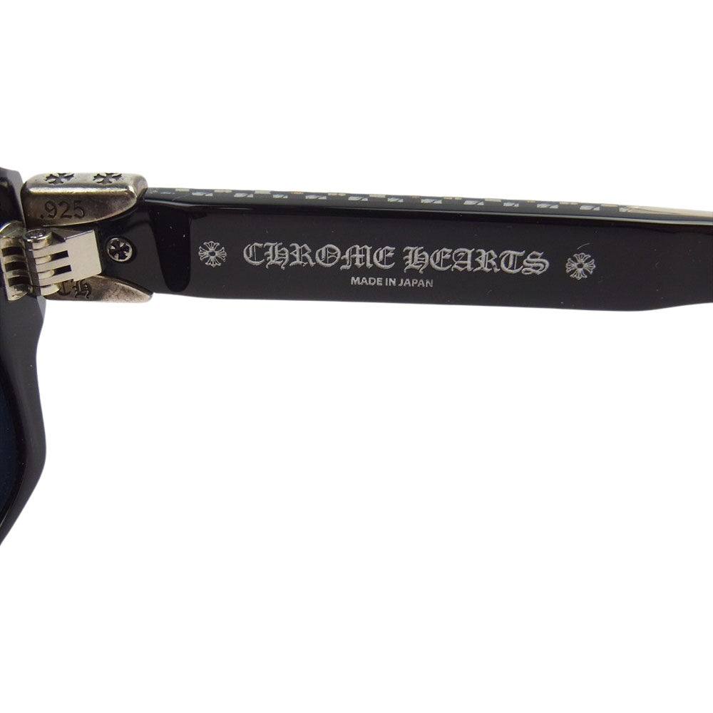 CHROME HEARTS クロムハーツ（原本無） TV PARTY 99 EYES ダイステンプル サングラス ブラック系【中古】