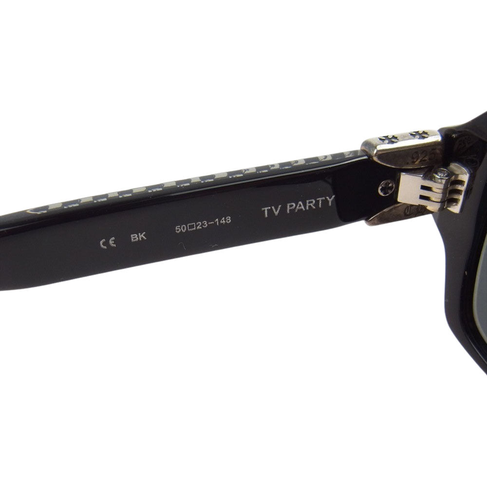 CHROME HEARTS クロムハーツ（原本無） TV PARTY 99 EYES ダイステンプル サングラス ブラック系【中古】