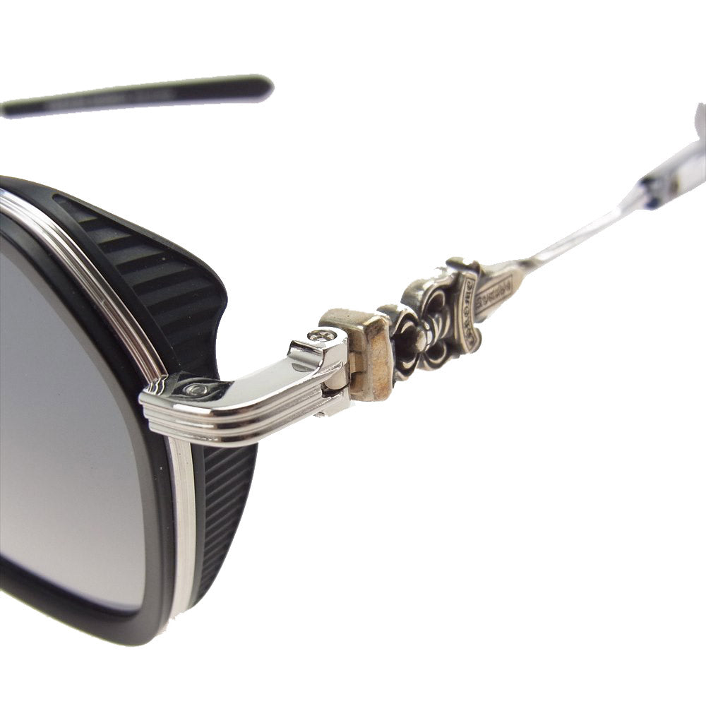 CHROME HEARTS クロムハーツ（原本無） HOTATION ダガーテンプル ダブルブリッジ サングラス ブラック系 シルバー系【中古】