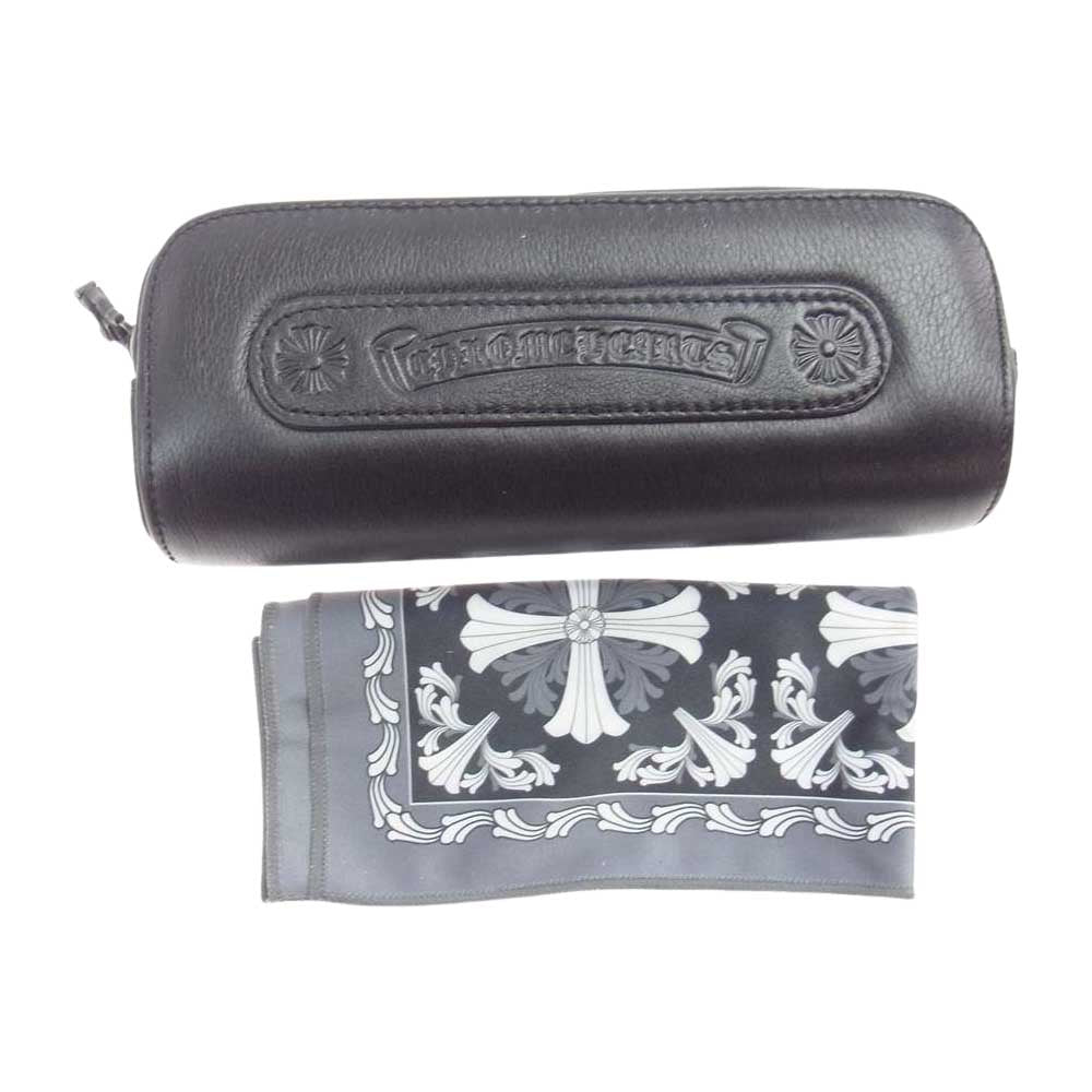 CHROME HEARTS クロムハーツ（原本無） HOTATION ダガーテンプル ダブルブリッジ サングラス ブラック系 シルバー系【中古】