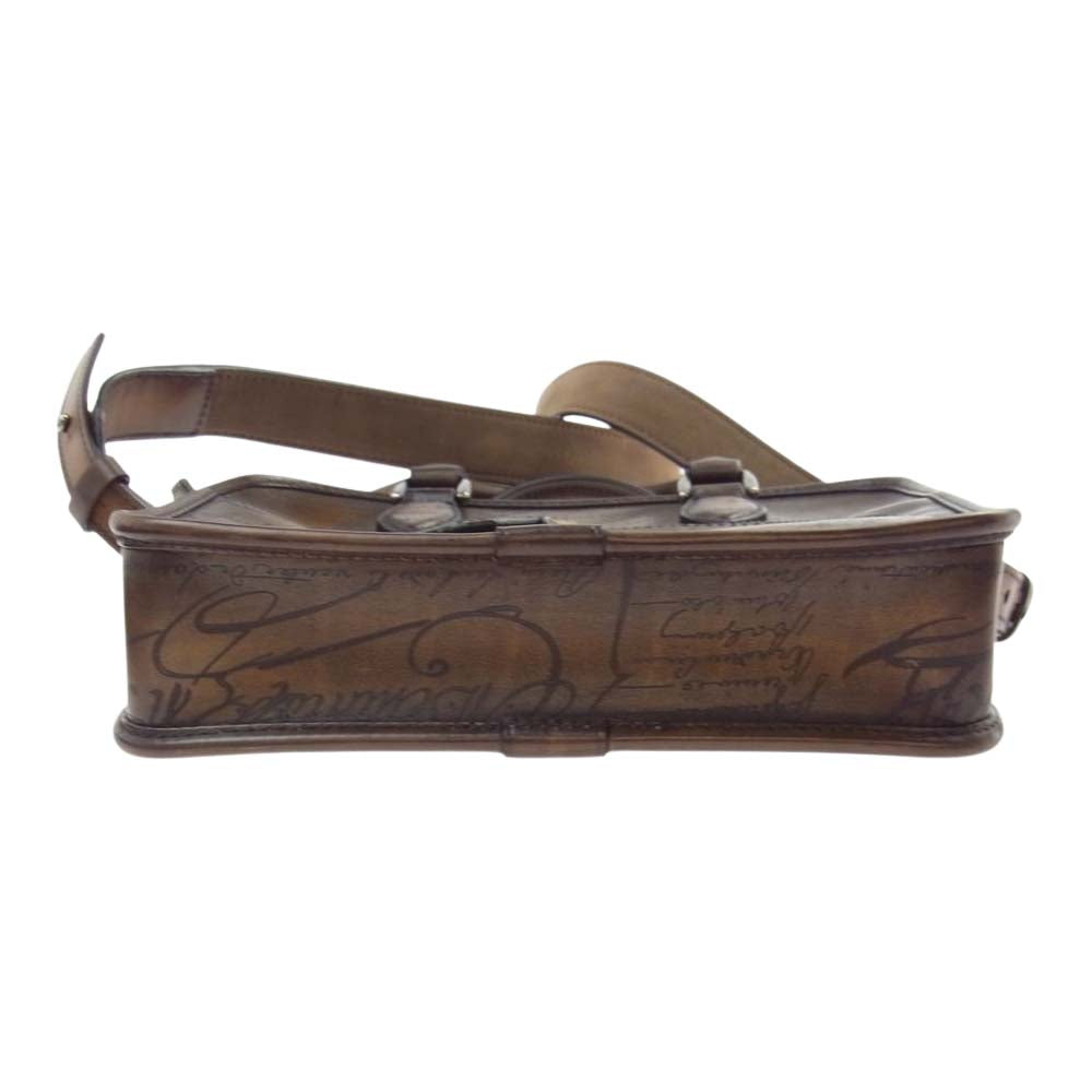 Berluti ベルルッティ  ガリバー 2WAY ハンドバッグ ショルダーバッグ ブラウン系【中古】