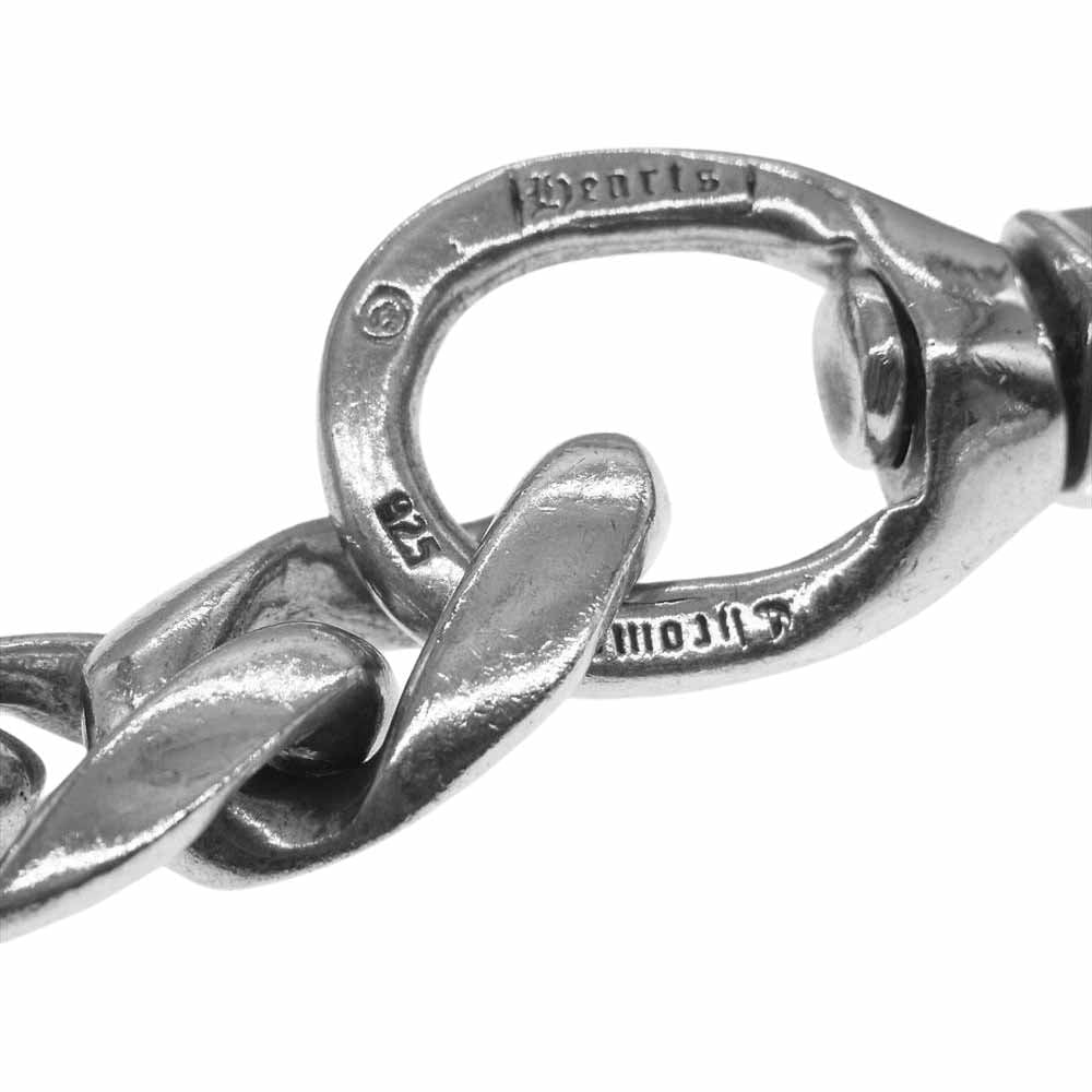 CHROME HEARTS クロムハーツ（原本無） 2クリップ ショート クラシック ウォレットチェーン シルバー系【中古】