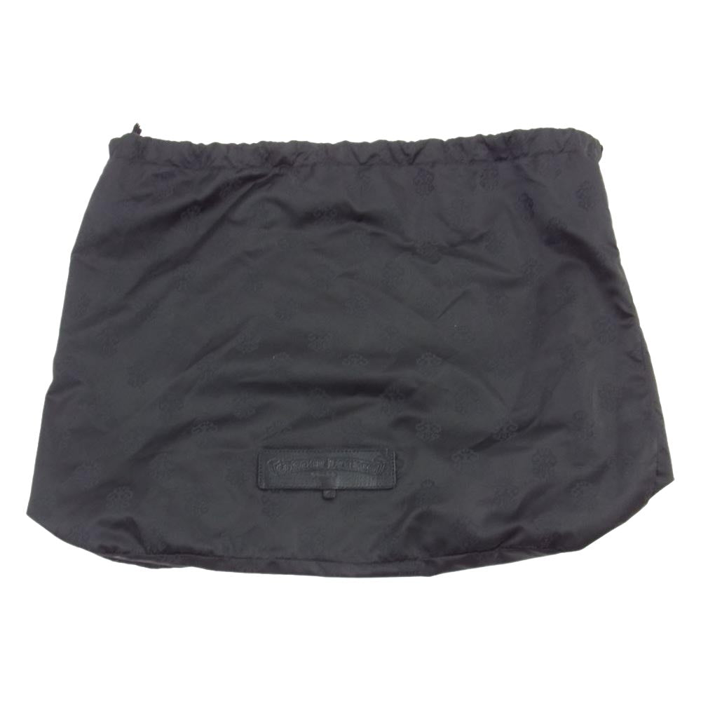 CHROME HEARTS クロムハーツ（原本無） MUFFIN LTHR フレアニー 2way ウエストバッグ バックパック ブラック系【中古】