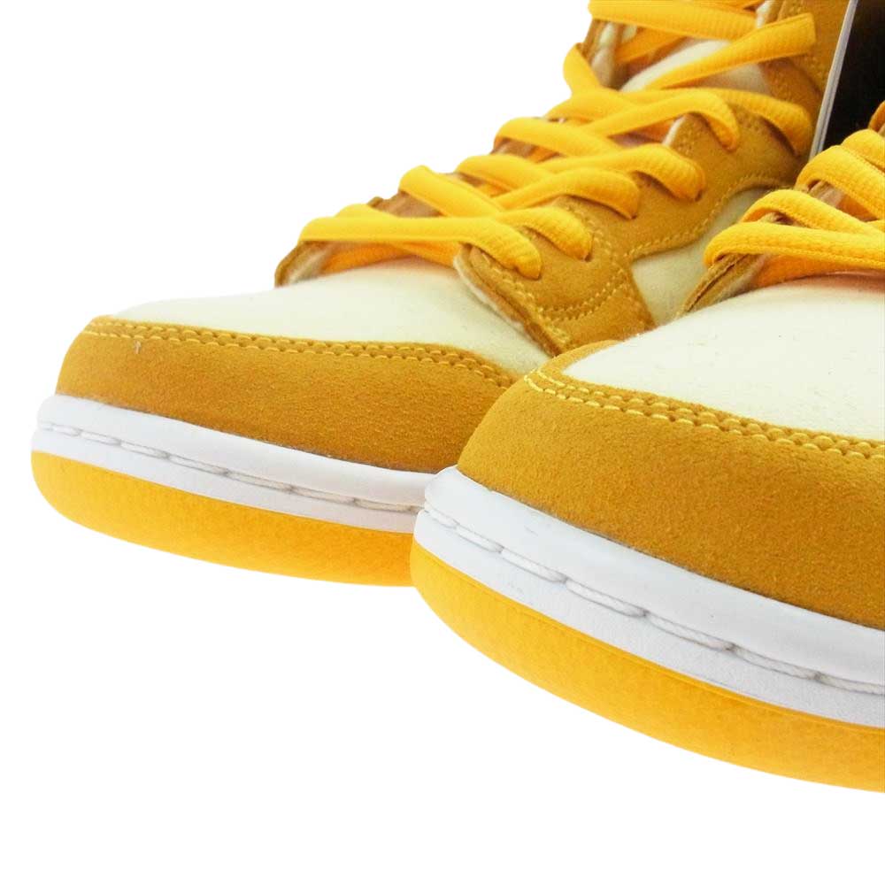 NIKE ナイキ DM0808-700 SB Dunk High Pineapple ダンク ハイ パイナップル ハイカット スニーカー イエロー系 26.5cm【極上美品】【中古】