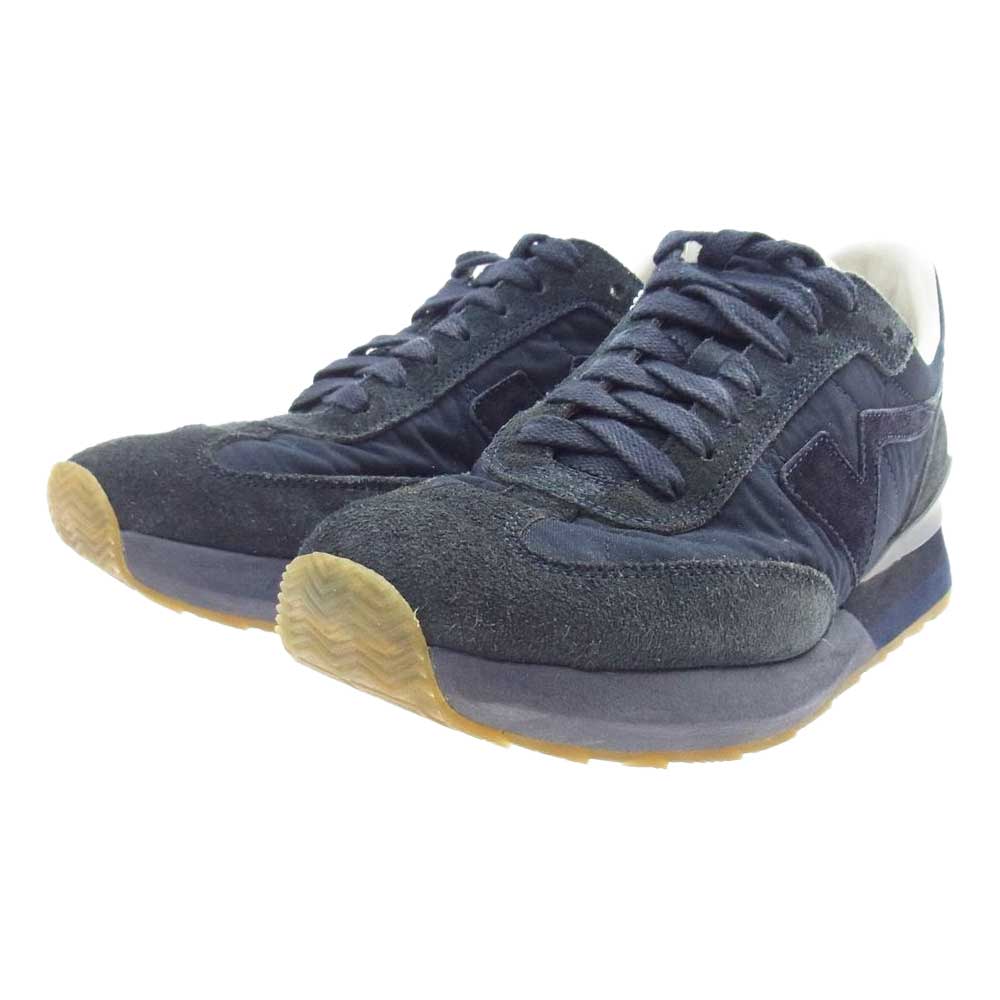 VISVIM ビズビム 21AW 121308001001 VS FKT RUNNER ランナー スエード ローカット スニーカー ブラック系 US 11【中古】