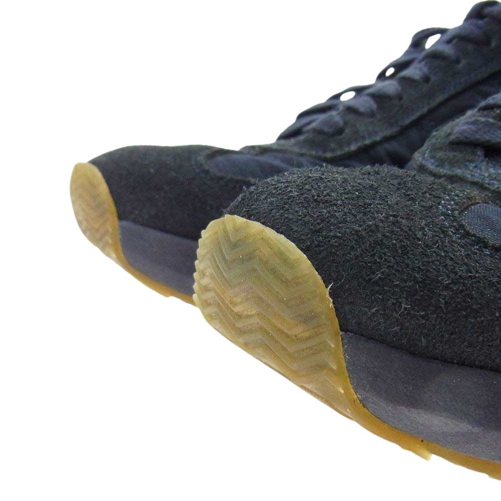 VISVIM ビズビム 21AW 121308001001 VS FKT RUNNER ランナー スエード ローカット スニーカー ブラック系 US 11【中古】