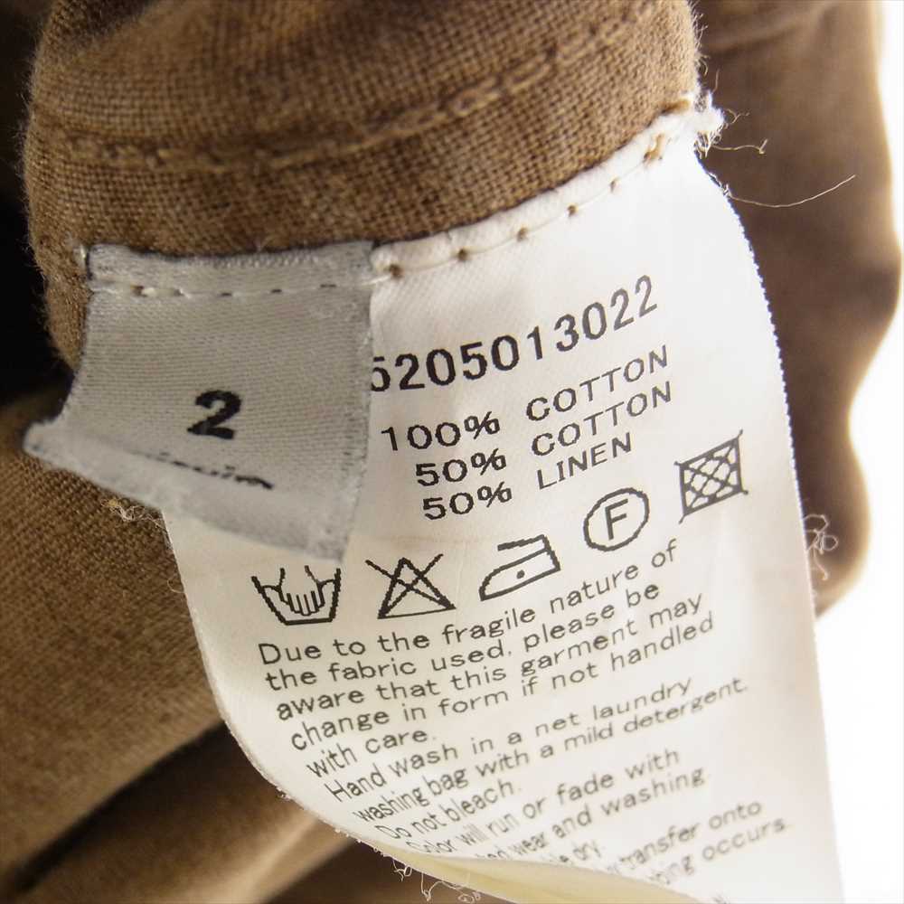 VISVIM ビズビム 15AW 0115205013022 TOWNSEND COAT DMGD フーデッド ミリタリー モッズコート ブラウン系 2【中古】