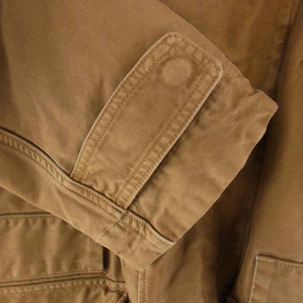 VISVIM ビズビム 15AW 0115205013022 TOWNSEND COAT DMGD フーデッド ミリタリー モッズコート ブラウン系 2【中古】