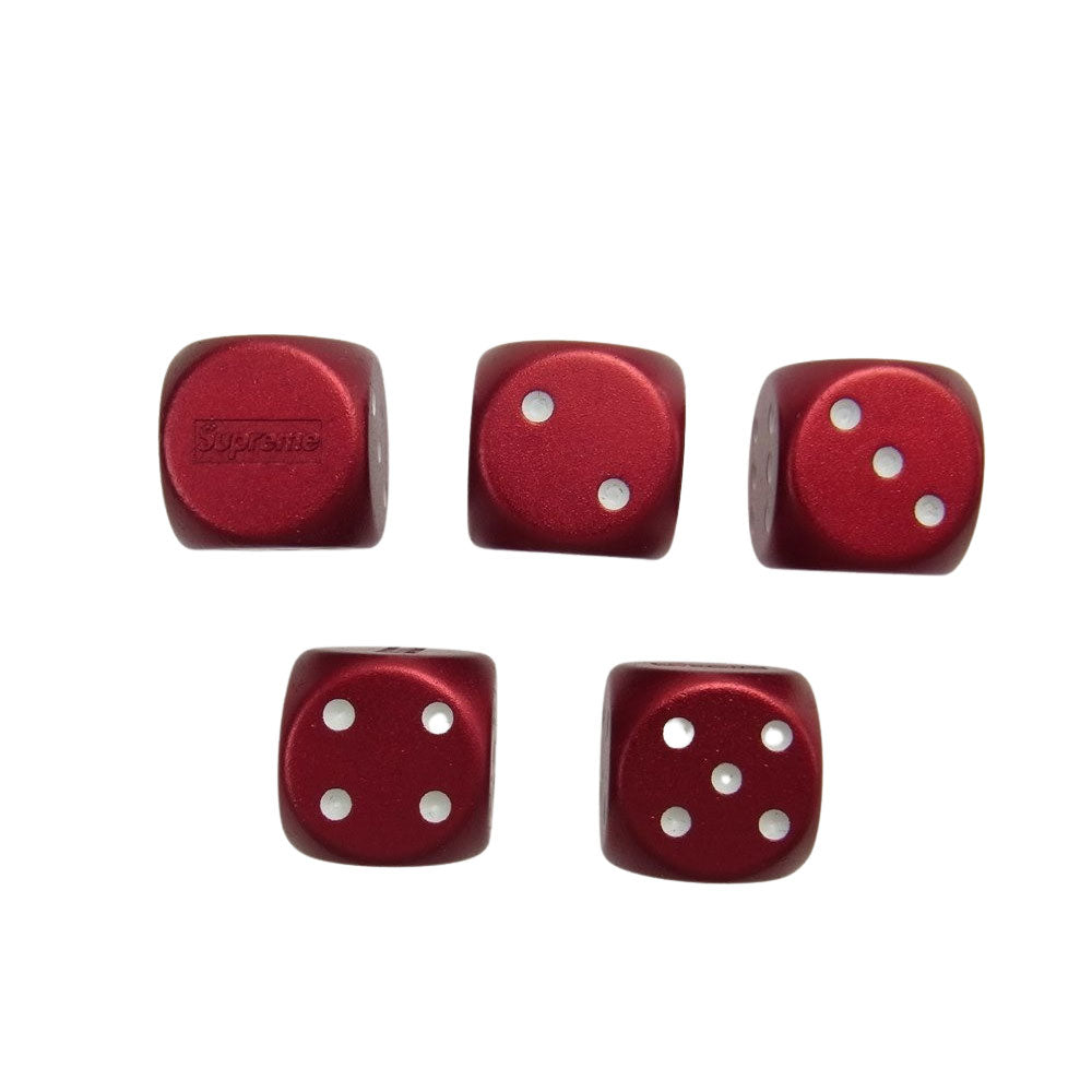 Supreme シュプリーム 21SS Aluminum Dice Set Red アルミニウム サイコロ ダイス セット レッド系【中古】